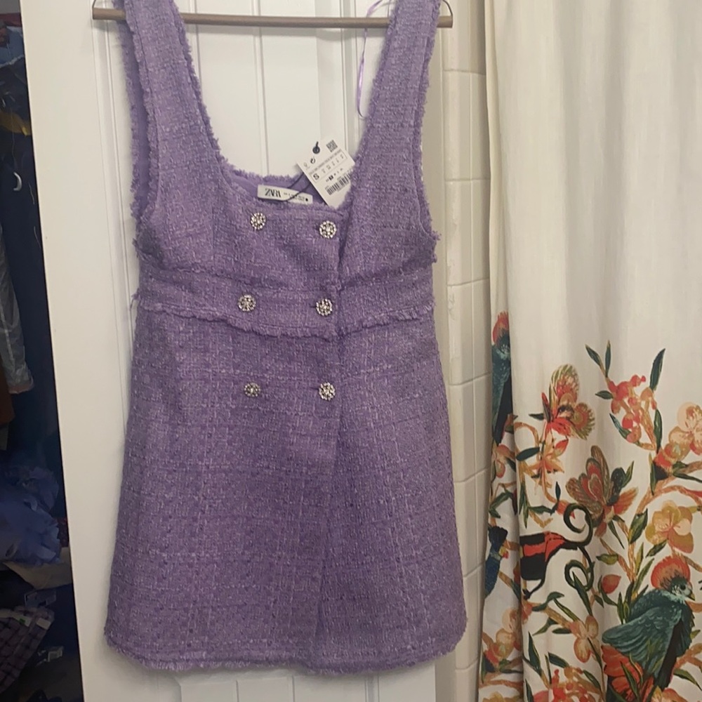 Zaras tweed dress